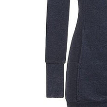 Load image into Gallery viewer, Womens Autumn Long Sleeve T Shirts Casual Tops Fashion Loose Floral Print Tunic Tees Plus Size Tank Tops Navy

