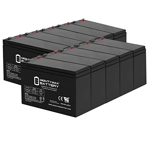 Mighty Max Battery 12V 8Ah Chamberlain Garage Gate Door Opener Back Up Standby Battery - 10 Pack Brand Product