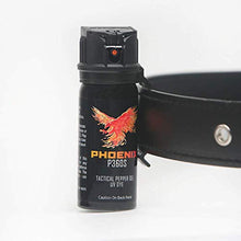 Load image into Gallery viewer, PHOENIX Tactical P360S – Pepper Gel trusted by Military and Law Enforcement Personnel with UV Dye- Gel is Safe &amp; Maximum Strength, Quick Access Fliptop, Sprays at Any Angle, 18feet/5.5m Range– 2 Pack
