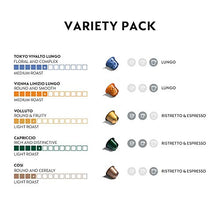 Load image into Gallery viewer, Nespresso Capsules OriginalLine, Mild Roast Blend Variety Pack, Mild Roast Coffee, 50 Count Espresso Coffee Pods, Brews 3.7 ounce and 1.35 ounce
