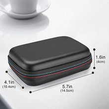 Load image into Gallery viewer, ProCase Shockproof Carrying Case + Silicone Cover Combo for Samsung T5 / T3 Portable 250GB 500GB 1TB 2TB SSD USB 3.1 External Solid State Drives, Protective Hard EVA Storage Case Bag -Black
