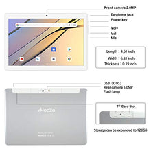 Load image into Gallery viewer, Android Tablet 10 Inch, 5G WiFi Tablet, 16 GB Storage, GMS Certified, Android 8.1 Go, Dual Camera, Bluetooth, GPS, OTG - Silver

