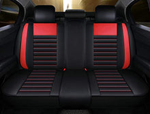 Load image into Gallery viewer, ANKIV Full Set Universal Fit 5 Seats Car Waterproof Pu Leather Front Rear Car Seat Cushion Cover with Headrest Waist Support Pillows for Sedan or SUV
