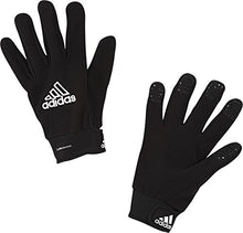 Load image into Gallery viewer, adidas Adult Field Player Fleece Glove Black/White Size 7
