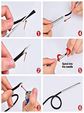 Load image into Gallery viewer, New!DEESEE(TM)2pcs 550 Paracord Fids Lacing Stitching Weaving Needles Stainless Steel
