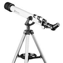 Load image into Gallery viewer, Telescopes for Adults, Telescope for Beginners and Kids - 700mm Focal Length Refractor &amp; Travel Scope to Observe Moon and Planet with 10mm Eyepiece Smartphone Mount and Tripod
