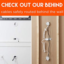 Load image into Gallery viewer, ECHOGEAR in-Wall TV &amp; Soundbar Power Kit &amp; Certified 8 Foot HDMI 2.1 Cable - Includes Low Voltage Cable Management to Conceal TV &amp; Soundbar Wires - Ultra High Speed HDMI Cable Gets 4k@120Hz
