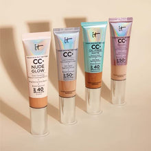 Load image into Gallery viewer, it COSMETICS Your Skin But Better Cc+ Cream, Light Medium (C) - Full-Coverage Foundation, Hydrating Serum &amp; Spf 50+ Sunscreen - Natural Finish - 1.08 Fl Oz Light Medium (Cool Undertone)
