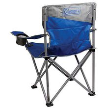 Load image into Gallery viewer, Coleman Big and Tall Camp Chair | Folding Beach Chair | Portable Quad Chair for Tailgating, Camping &amp; Outdoors
