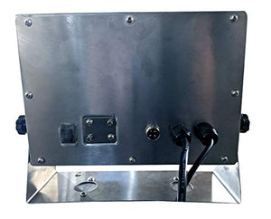 PEC Scales Recycling 304 Stainless Steel Bench Scale/Shipping Scale, NTEP Legal for Trade (18" x 18")