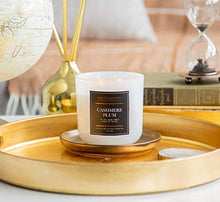 Load image into Gallery viewer, Chesapeake Bay Candle The Collection Two-Wick Scented Candle, Cashmere Plum

