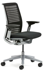 Steelcase 3D Knit Think Chair, Licorice