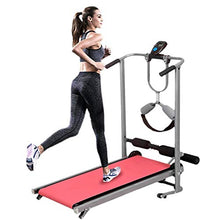 Load image into Gallery viewer, CAMILLEE Treadmil,Treadmills for Home,Folding Treadmill,Massage Four-in-one Mechanical Treadmils
