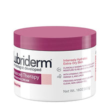 Load image into Gallery viewer, Lubriderm Advanced Therapy Fragrance-Free Moisturizing Cream with Vitamin E and Pro-Vitamin B5, Intense Hydration for Extra Dry Skin, Non-Greasy Formula, 16 fl. oz
