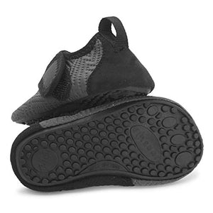 L-RUN Baby Soft Sole Shoes First Walker Barefoot Skin Grey 12-18 Months=EU19-20