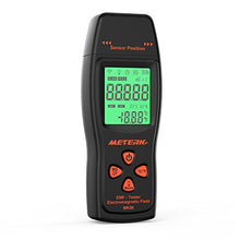 Load image into Gallery viewer, Meterk EMF Meter Electromagnetic Field Radiation Detector Handheld Mini Digital LCD EMF Detector Dosimeter Tester Counter
