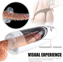 Load image into Gallery viewer, Flesh Lîghtsex Tõy, Automatic Silicone Piston Pùssy Deluxe Tõy for Man for Šex, Male M-âsterbrâtors Tõy Realistic Sùction Hands Free Pǒcket Pùssyfoot for Men Muscles Enlargement Relax Massage Tool
