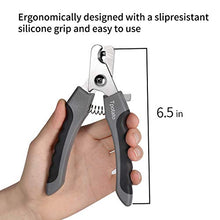 Load image into Gallery viewer, Tpotato Dog Nail Clippers, Dog Nail Trimmer Large Breed with Quick Sensor,Safari Professional cat Nail Clipper with Safety Guard and Nail File.
