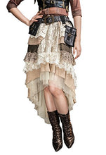 Load image into Gallery viewer, Steampunk Victorian Gothic Sexy Prom Dresses Homecoming Dresses Wedding Dresses Beige
