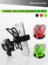 Load image into Gallery viewer, Bike Phone Mount for any Smart Phone: iPhone 11 PRO Max XS XR X 8 7 6 5 Plus Samsung Galaxy S20 S10 S9 S8 S7 S6 S5 Edge, LG. Motorcycle, Bicycle Phone Mount. Mountain Bike Mount. Bike Accessories

