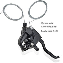 Load image into Gallery viewer, BESNIN Bike Shifter&amp;Brake 1 Pair 3x8 24Speed /3x7 21Speed Shifter and Left/Right Brake Lever Set for Mountain Bike Folding Bike Universal Replacement Part (3x8 24speed)

