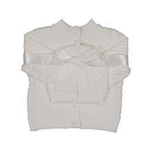 Load image into Gallery viewer, Baby Dove Newborn Popcorn Knit Cardigan &amp; Beanie Gift Set-A Perfect Baby Sweater &amp; Hat Outfit
