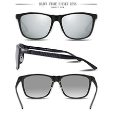Load image into Gallery viewer, Bircen Mens Sunglasses Polarized UV Protection: Classic Shades for Men Driving Fishing with Al-Mg Metal Frame
