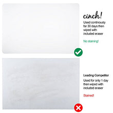 Load image into Gallery viewer, Magnetic Dry Erase Whiteboard Sheet for Kitchen Fridge: with Stain Resistant Technology - 17x11 - Includes 4 Markers and Big Eraser with Magnets - Refrigerator White Board Organizer and Planner
