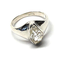 Load image into Gallery viewer, Natural Herkimer Diamond 925 Solid Sterling Silver Unisex Ring Size 7.75
