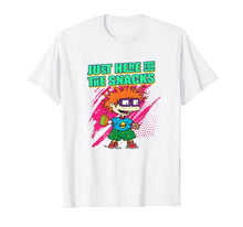 Load image into Gallery viewer, Mademark x Rugrats - Just Here for the Snacks - Chuckie T-Shirt
