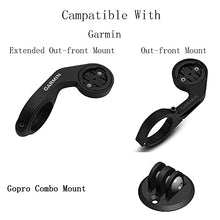 Load image into Gallery viewer, Cestbon Mount Combo Adapter for Garmin Edge Compatible with Camera or Headlight, Quick Release Out-Front Mount Extended Universal Adapter
