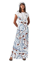 Load image into Gallery viewer, NAUTICAL ROPE PRINT SLIP DRESS, SMALL
