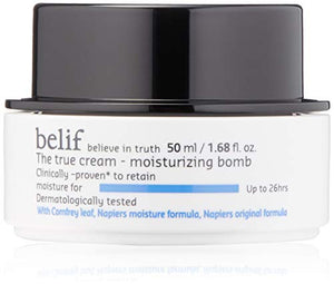 Belif the True Cream Moisturizing Bomb | Moisturizer for Dry Skin | Face Cream, Hydration, Clean Beauty, 1.68 Fl Oz (Pack of 1)