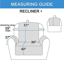 Load image into Gallery viewer, RHF Reversible Oversized Recliner Cover &amp; Oversized Recliner Covers,Slipcovers for Recliner, Recliner Chair Cover,Pet Cover for Recliner,Machine Washable(XRecliner:Oversized:Chocolate/Beige)
