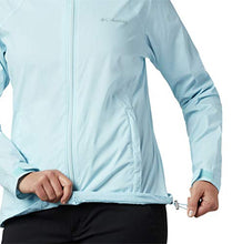 Load image into Gallery viewer, Columbia Women&#39;s Switchback III Printed Jacket, Packable, Cirrus Grey Wispy Bamboo Emboss, Medium
