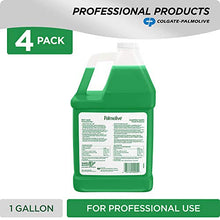 Load image into Gallery viewer, PALMOLIVE Dishwashing Liquid, Dish Soap, Dish Liquid Soap, Phosphate Free, pH Balanced, Dishwasher Cleaner, 1 Gallon Bottle (Pack of 4) (204915)
