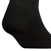 Load image into Gallery viewer, adidas Men's Athletic Cushioned Quarter Socks (6-Pair), Black/Aluminum 2, Large
