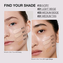 Load image into Gallery viewer, AGE 20's Signature Intense Foundation Makeup Full Coverage, Korean Cushion Foundation SPF 50+, 71% Essence Natural Dewy Finish, Refill Included , #21 Light Beige (0.49 oz x2 ea)
