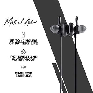 Skullcandy Method Active Wireless In-Ear Earbud - Black, (Model: S2NCW-M448)