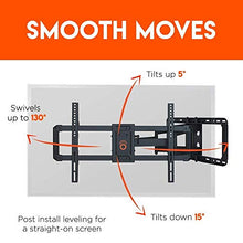 Load image into Gallery viewer, ECHOGEAR Full Motion Articulating TV Wall Mount Bracket for 42"-85" TVs - Easy to Install On 16", 18" or 24" Studs and Features Smooth Articulation, Swivel, Tilt - EGLF2
