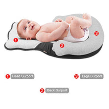 Load image into Gallery viewer, OTTOLIVES Portable Baby Bed Head Support Pillow Newborn Lounger Babies Bed Mattress Nest for Baby Sleep Positioning Removable Easy Cleaning Sleeping Lounger
