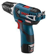 Load image into Gallery viewer, Bosch PS32-02 Cordless Drill Driver - 12V Brushless Compact Drill with 2 Lithium Ion Batteries, Charger &amp; Soft Carrying Case
