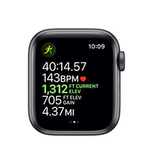 Load image into Gallery viewer, Apple Watch Series 5 (GPS, 44MM) - Space Gray Aluminum Case with Black Sport Band (Renewed)
