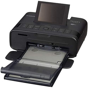Canon Selphy CP1300 Wireless Compact Photo Printer with AirPrint and Mopria Device Printing, Black (2234C001)