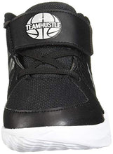 Load image into Gallery viewer, Nike Unisex-Baby Team Hustle D 9 (TD) Sneaker, Black/Metallic Silver-Wolf Grey, 2C Regular US Toddler
