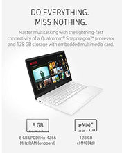 Load image into Gallery viewer, HP 14 Laptop, Qualcomm Snapdragon 7c Processor, 8 GB RAM, 128 GB eMMC, 14-inch Full HD Touchscreen, Windows 11 Home, Thin &amp; Portable, Long Battery Life, Wi-Fi 5 &amp; Bluetooth 5 Combo (14-ed0010nr, 2021)
