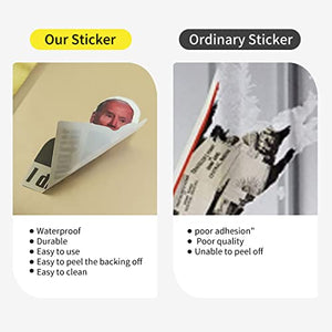 100 Pcs I Did That Biden Stickers, Joe Biden Stickers Funny I Did That - Pointed to Your Left,Biden Humor Decals Car Bumper Reflective Waterproof Stickers for Gas Pump Motorcycle Helmet Laptop Window