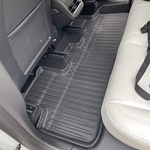 Load image into Gallery viewer, SUPER LINER Tesla Model Y 2020 2021 2022 2023 All Weather Floor Mats Front Rear Cargo Liner Mat, Waterproof Anti-Slip Floor Mat Custom Fit for Tesla, Heavy Duty Floor Mats &amp; Trunk Mat
