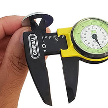 Load image into Gallery viewer, General Tools 142 Plastic Dial Caliper, 0-6" Range.01" &amp; 1/64"

