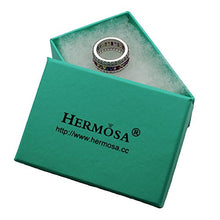 Load image into Gallery viewer, Hermosa Womens Rings Multicolor Cubic Zirconia Rainbow Ring Created-Gemstone Silver Ring Sizes 6 to 12 (7)
